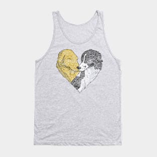 Puppy Love - Distressed Tank Top